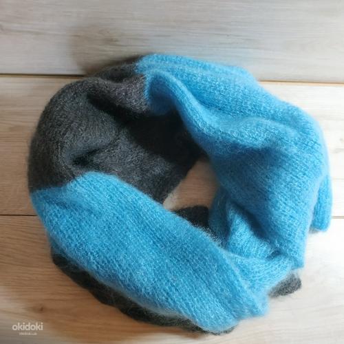 Стильный, мягкий и теплый молодежный шарф (фото #4)