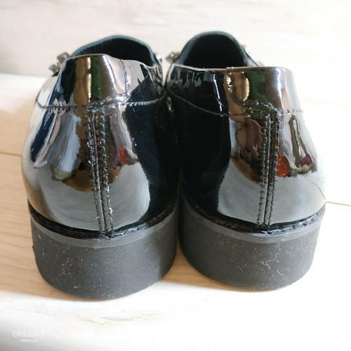 Кожаные фирменные женские туфли от Geox 38 р кожа везде (фото #2)