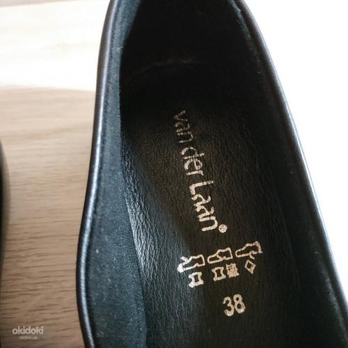 Шкіряні фірмові жіночі базові туфлі - мокасини 38 р - Але (фото #4)
