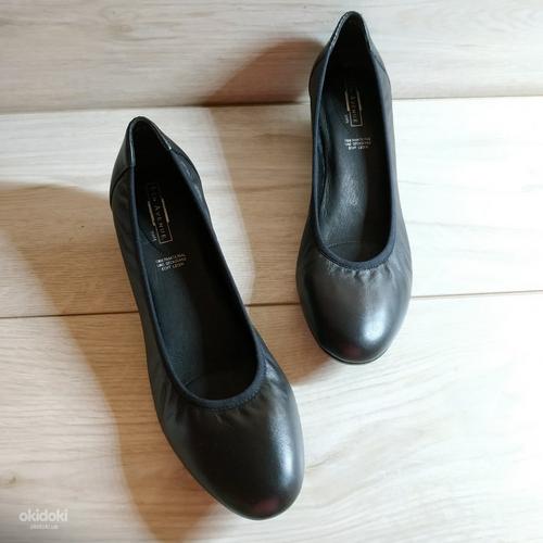 Кожаные фирменные женские туфли от 5 Avenu 38 р - Новые (фото #1)