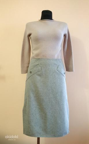 Женская базовая юбка от Marc O'Polo. 36-38 р - лама шерсть (фото #2)