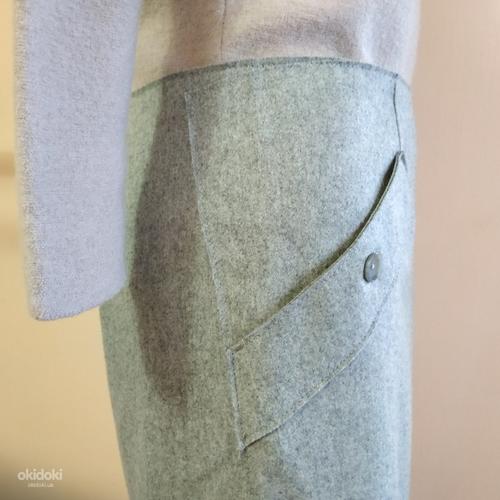 Женская базовая юбка от Marc O'Polo. 36-38 р - лама шерсть (фото #4)