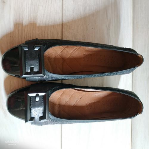 Кожаные качественные крутые туфли HISPANITAS 37 р кожа везде (фото #3)
