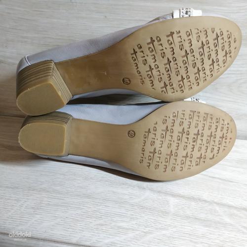 Кожаные качественные фирменные туфли от Tamaris 40 р (фото #6)