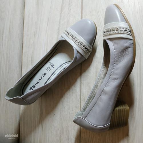 Кожаные качественные фирменные туфли от Tamaris 40 р (фото #7)