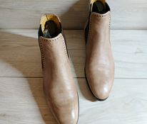 Шкіряні стильні жіночі черевики челсі від Bensons Італія 39