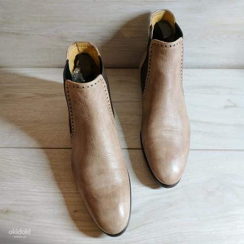 Шкіряні стильні жіночі черевики челсі від Bensons Італія 39 (фото #1)