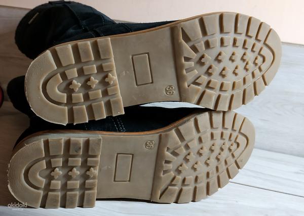 Шкіряні фірмові якісні чоботи від Tamaris 36 р - Зима (фото #6)
