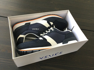 Beautiful Sneakers for Men in Blue, Size 46, Lether Shoes (4 foto / 5)