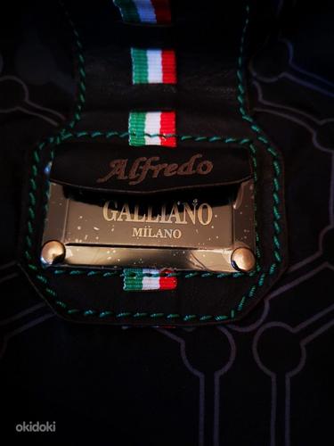 Новая мужская кожаная куртка. Alfredo Galliano Milano (фото #2)