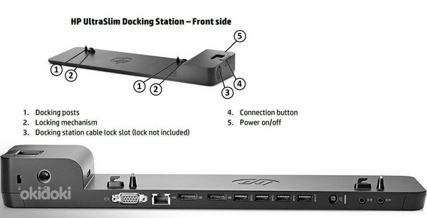 Hp 2013 ultra slim docking station