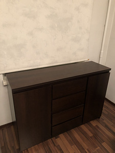 Mööblikomplekt (kummut, telerialus, riiul) (1 foto / 3)
