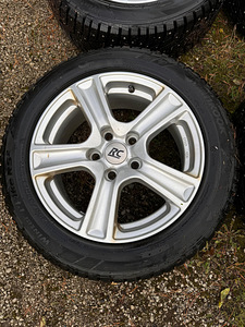 ДИСКИ + ЗИМНИЕ ШИНЫ 5x114,3 205/55 R16 (8 фото из 9)