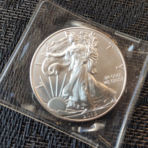 HÕBEMÜNT 1 OZ AMERICAN EAGLE (1 foto / 2)