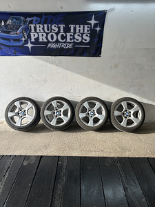 BMW 5x120 Style 157 17 tollised veljed + rehvid (2 foto / 8)