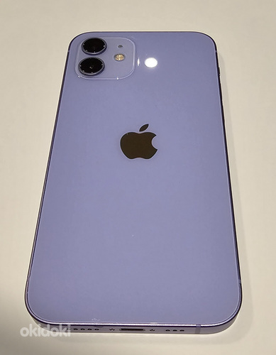iPhone 12 64GB фиолетовый. BH 85% (фото #1)