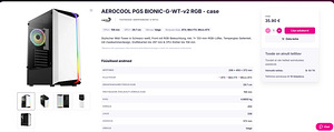 Корпус AeroCool для игр + блок питания MSI 650W (гарантия) (6 фото из 6)
