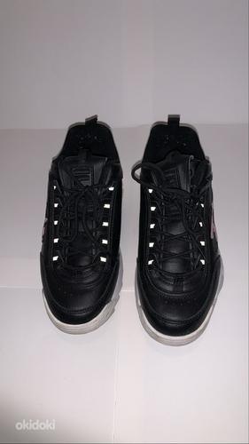 Черные кроссовки "Fila" (фото #1)