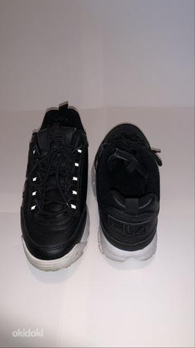 Черные кроссовки "Fila" (фото #2)