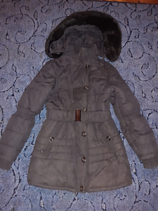 Зимняя куртка для девочки 12-14 лет