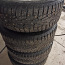 BMW e90 ориг. 16-дюймовые колеса из листового металла с шинами и пылезащитными щитками (фото #2)