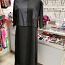 Большой размер Модное чёрное платье (фото #1)