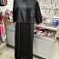 Большой размер Модное чёрное платье (фото #2)