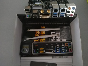 Protsessor I5-4590/ Gigabyte GA-H87N-WIFI ITX/8GB RAM (2 foto / 7)