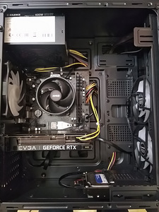 Ryzen 5 3500X/A520/16GB RAM/SSD 256GB/HDD 1TB/RTX 3060TI 8GB (8 foto / 10)