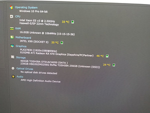 Xeon E5-2680/X99/16GB/SSD 256GB/HDD 500GB/Radeon RX 470 8GB (2 foto / 9)