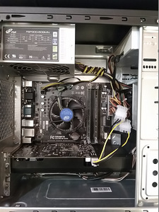 I3-4170/H81M/12GB RAM/SSD 128GB/Nvidia GTX 1060 6GB (7 foto / 8)