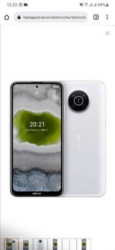 Nutitelefon Nokia X10 5G 6/64GB White (foto #1)