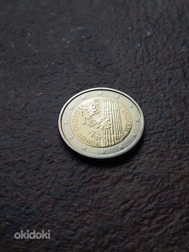 2 евро Финляндия Финляндия Георг Хенрик фон Райт 2016 год (фото #1)