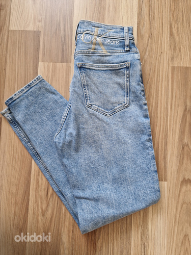 Calvin klein облегающие джинсы мамы w.27 (фото #1)
