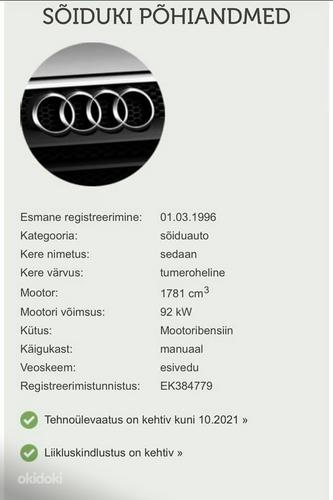Audi A4 1.8 92kw (foto #7)