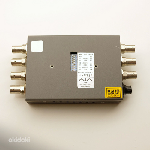 AJA HD10MD3 даблер и даунконвертер с кабелем питания D-Tap (фото #4)