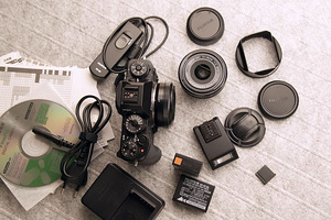 Komplekt Fujifilm X-T1 + XF 18mm f/2 R + XF 27mm f/2.8 (2 foto / 10)