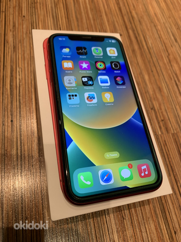 Apple iPhone 11, 128 ГБ (PRODUCT)RED (фото #2)