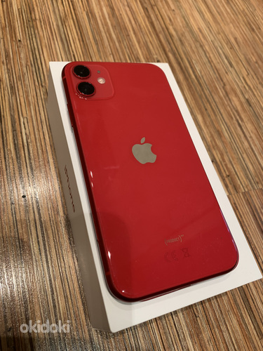 Apple iPhone 11, 128 ГБ (PRODUCT)RED (фото #5)