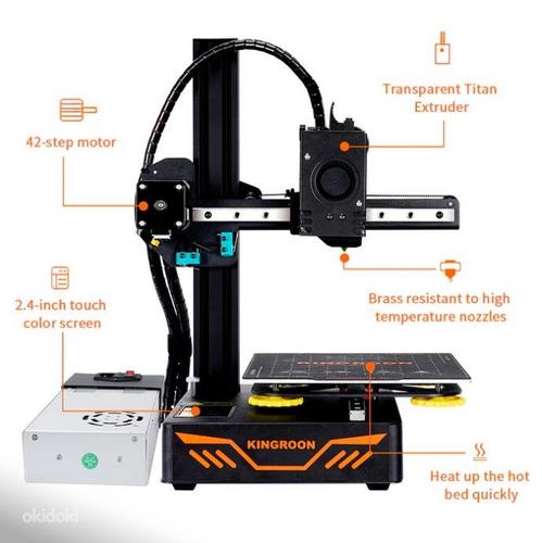 Новый!!! 3D-принтер Kingroon KP3S 3.0 с прямым приводом (фото #6)