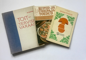 6 kokaraamatut, kõik 6 raamatut koos (2 foto / 3)