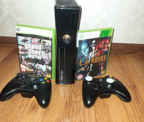 Xbox 360 + 2 джостика и две игры Gta4,L.a.noire