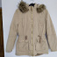 Светло-коричневая куртка 152 см (фото #1)