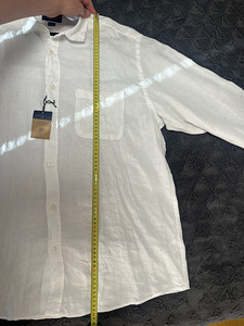 Charles Tyrwhitt белая льняная рубашка (6 фото из 7)