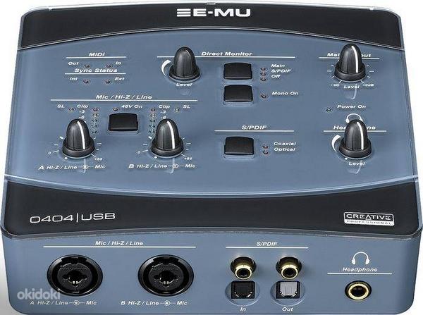 Э-МУ 0404 USB. Аудио/MIDI-интерфейс. (фото #1)