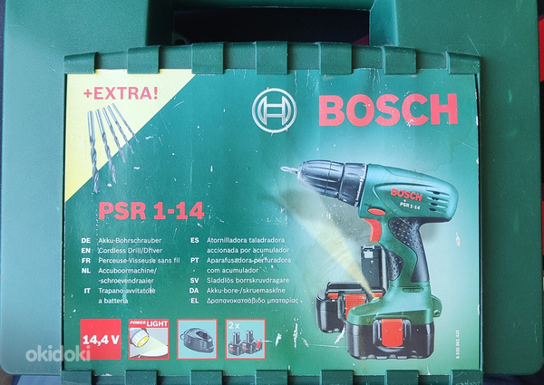 Bosch PSR 1-14 akuga puur-trell