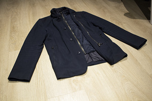 Poolmantel meestele S/M suurus(tumesinine) (2 foto / 5)