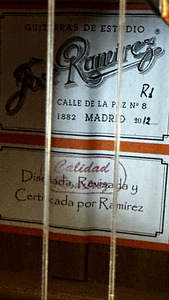 Jose Ramirez R1 klassikaline kitarr (8 foto / 9)