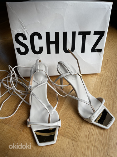 Кожаные сандалии Schutz (фото #2)
