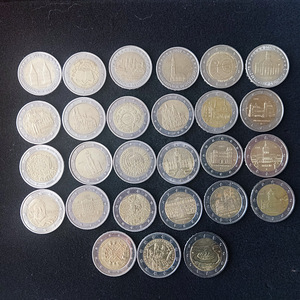 Обмен монет 2 € (10 фото из 10)